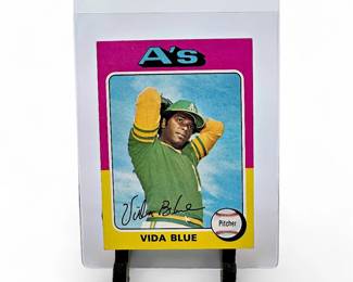 1975 Topps #510 Vida Blue