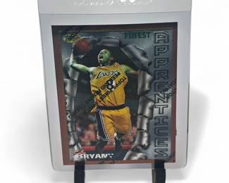 1996-97 Topps Finest #74 Kobe Bryant Rookie