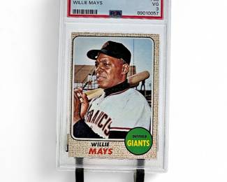 1968 Topps #50 Willie Mays PSA 3
