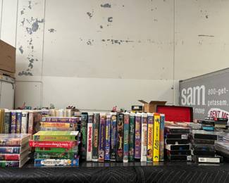 You don’t want to miss this! So much to sell, we needed a warehouse!
Unbelievable assortment of over 50 years of carefully curated items from a lovely estate — with something for everyone.
Including an enormous selection of builder's and landscaping tools, supplies, accessories and so much more.
Browse a wide variety of antiques, furniture, home decor, glassware, collectibles, games, electronics and Christmas decorations. Plus CDs, DVDs (many Disney classics), books, retro items and more. Including over 50 brand-new items in their original packaging!