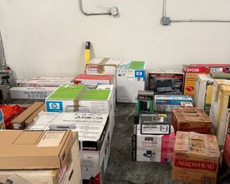 You don’t want to miss this! So much to sell, we needed a warehouse!
Unbelievable assortment of over 50 years of carefully curated items from a lovely estate — with something for everyone.
Including an enormous selection of builder's and landscaping tools, supplies, accessories and so much more.
Browse a wide variety of antiques, furniture, home decor, glassware, collectibles, games, electronics and Christmas decorations. Plus CDs, DVDs (many Disney classics), books, retro items and more. Including over 50 brand-new items in their original packaging!