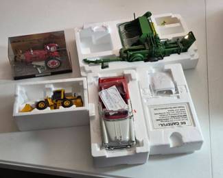 011 Model Farm Equipment And 1955 Olds Convertible