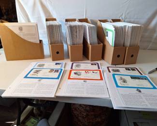 006 6 Stacks Of First Edition Stamps