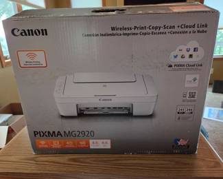 Canon Pixma MG2920 and HP DeskJet 2734e Printers New in Boxes