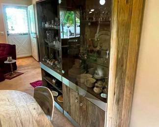 Vintage Modern China cabinets!