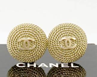 Authentic Vintage Chanel earrings