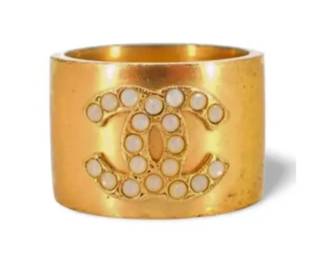 Authentic vintage Chanel ring