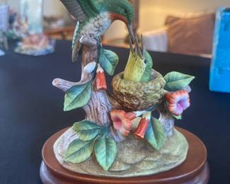 Porcelain Figure of "Hummingbird" by Andrea by Sadek