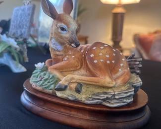 Andrea by Sadek fawn figurine