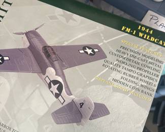 Gearbox Toys and Collectables 1944 FM-1 Wildcat die-cast model airplane