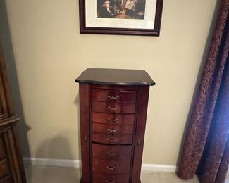 Framed art, jewelry box