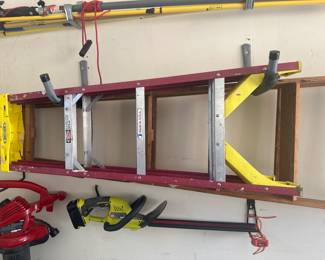 Werner Step Ladder, various outdoor tools