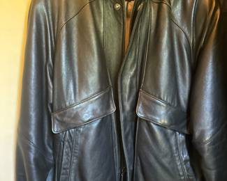 Men's leather jacket