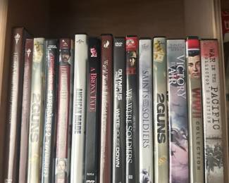 Collection of DVDs
