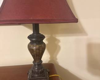 Lamp with shade