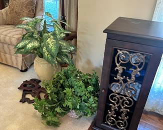 faux plants, living room chairs, plants, cabinets, and so much more great furniture!