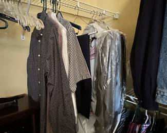 Men's dress clothing and jackets