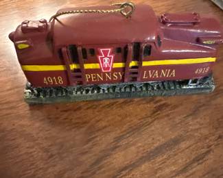 Kurt S. Adler Train Pennsylvania RXR 4918 Christmas Ornament