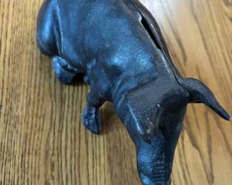 Cast Iron Piggy Bank
