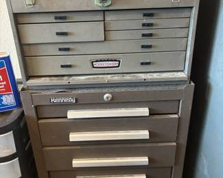 Craftsman Machinist Tool Box, Kennedy Tool Chest