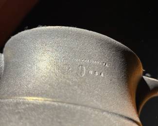 Wilton Pewter Water Pitcher