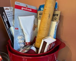Pair of Kitchen Aid Nesting Mixing Bowls