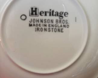 Johnson Brothers Heritage Ironstone Dinnerware Set