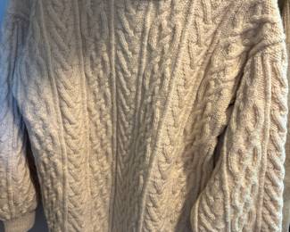 Shannon Duty Free 100% Wool Men's Fisherman's Sweater