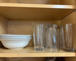 Set of 3 Sur la Table Soup/Cereal Bowls