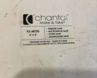 Chantal 8" x 8" Lidded Make and Take Baker