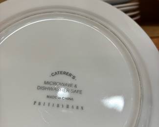 Carter's White Dinnerware Set