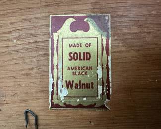 Davis Cabinet Company Solid American Black Walnut Vanity