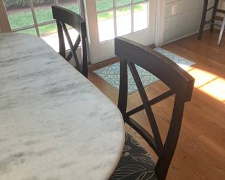 Two dinning chairs
