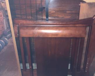Head board and footboard four poster bed reasonably priced