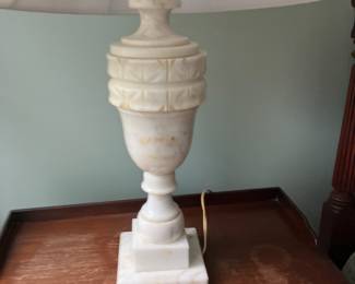 Marble lamps we have two