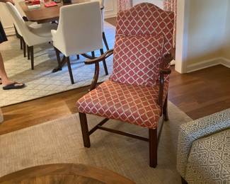 Traditional armchair, colonial revival