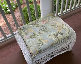 Wicker stool