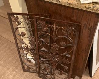 Decorative metal screens