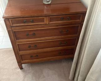 MCM wooden chest of drawers