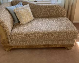 Upholstered chair, lounger great for master bedroom