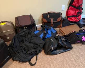 Back packs and duffles