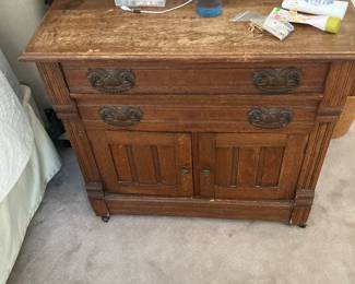 Two draw and two door dresser
