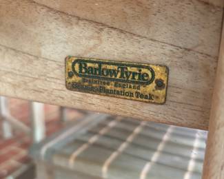 Beautiful Barlow Tyrie Teak Outdoor Dining Table + Chair set