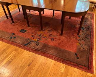 Gorgeous Antique Chinese Art Deco Nichols Rug | Measures 9'1 x 11'8