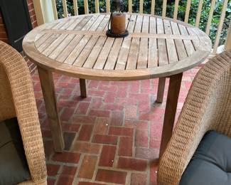 Outdoor Teak Smith + Hawkins Table