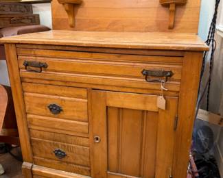 Antique PIne Dry Sink/Side board 