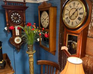 A whole space filled with gorgeous clocks, invest in a beautiful time piece for your home.