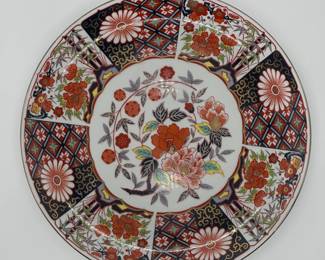Vintage Takahashi Japan Arita Floral Platter