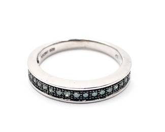Sterling 925 Ring w/ Inset Stones