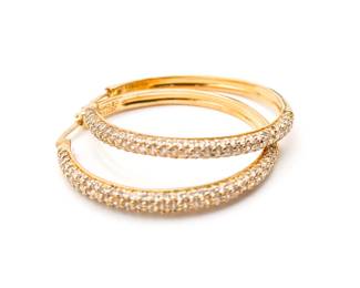 925 Sterling Silver Hoop Earrings